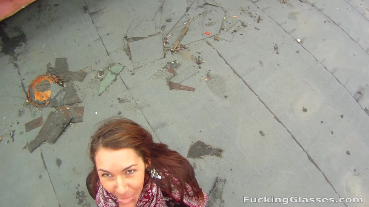 Fucking Glasses - Stacy Snake - Sex on the roof