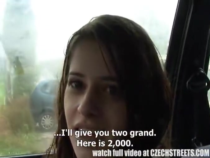 Czech College Girl Outdoor Sex For Cash 7 Min