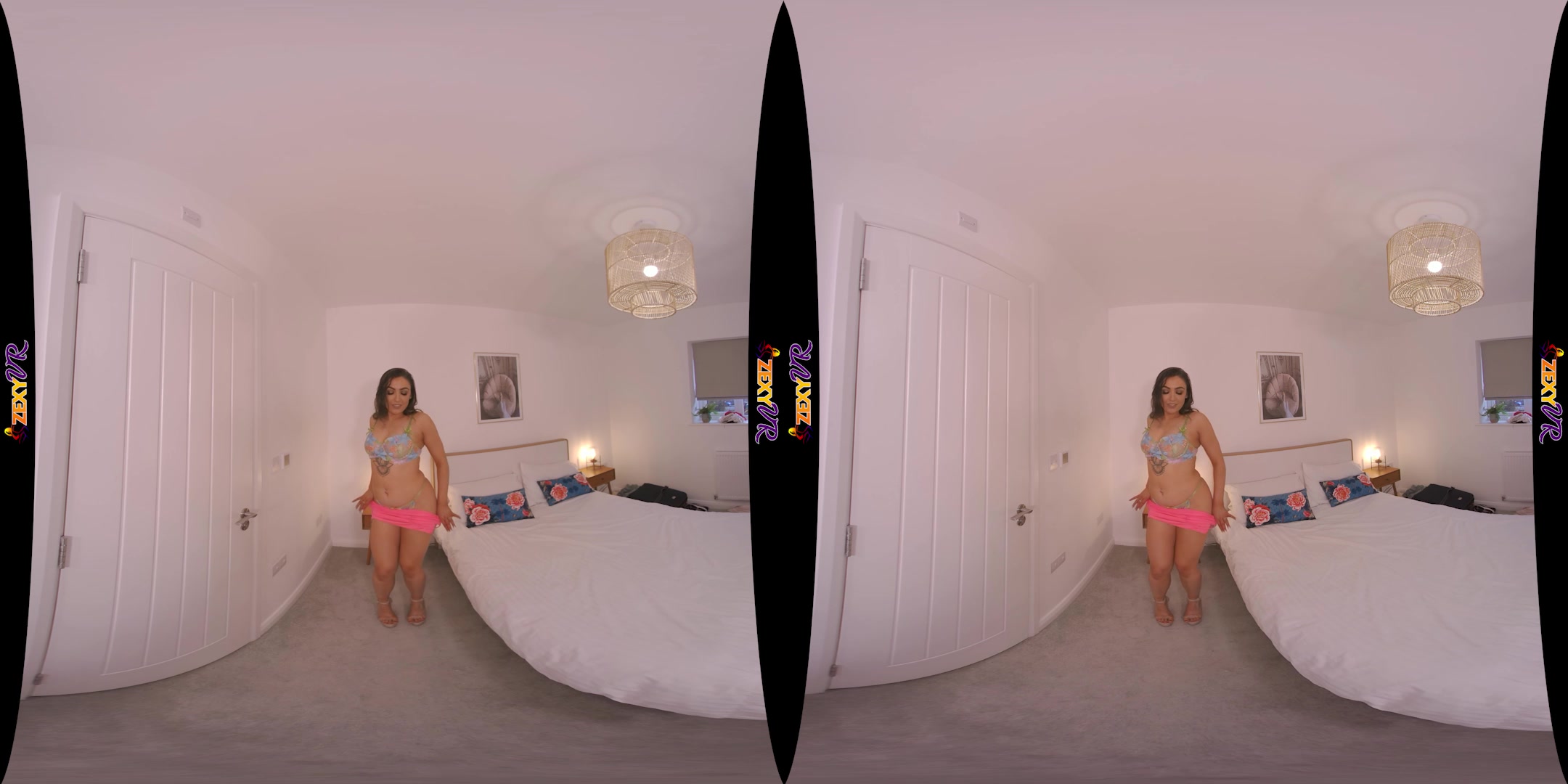 Bedroom Flirt featuring Blossom - ZexyVR