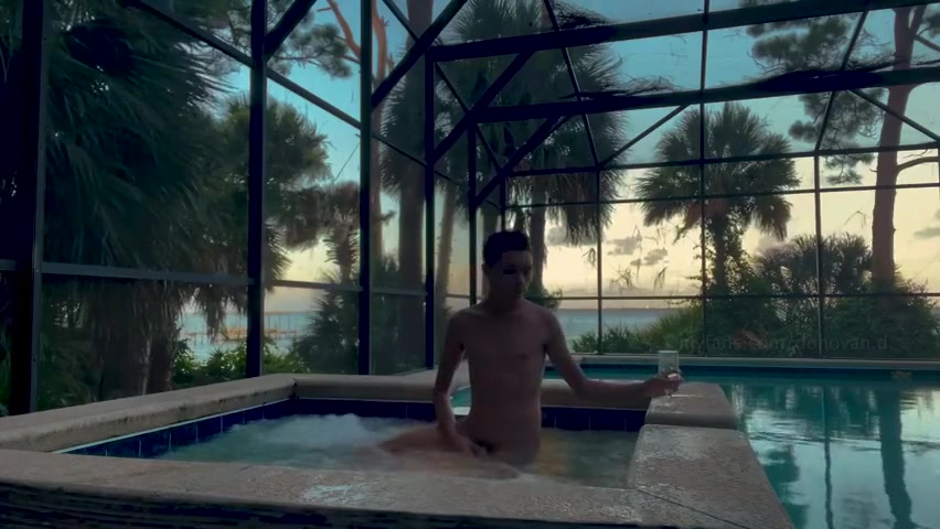 abx 153 - Donovan Jerking And Having Fun By The Pool