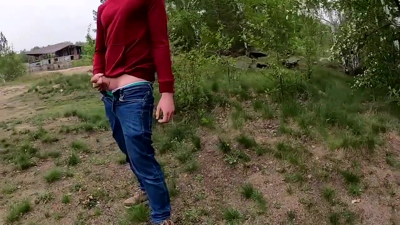 Jerking Off In A Chic Place