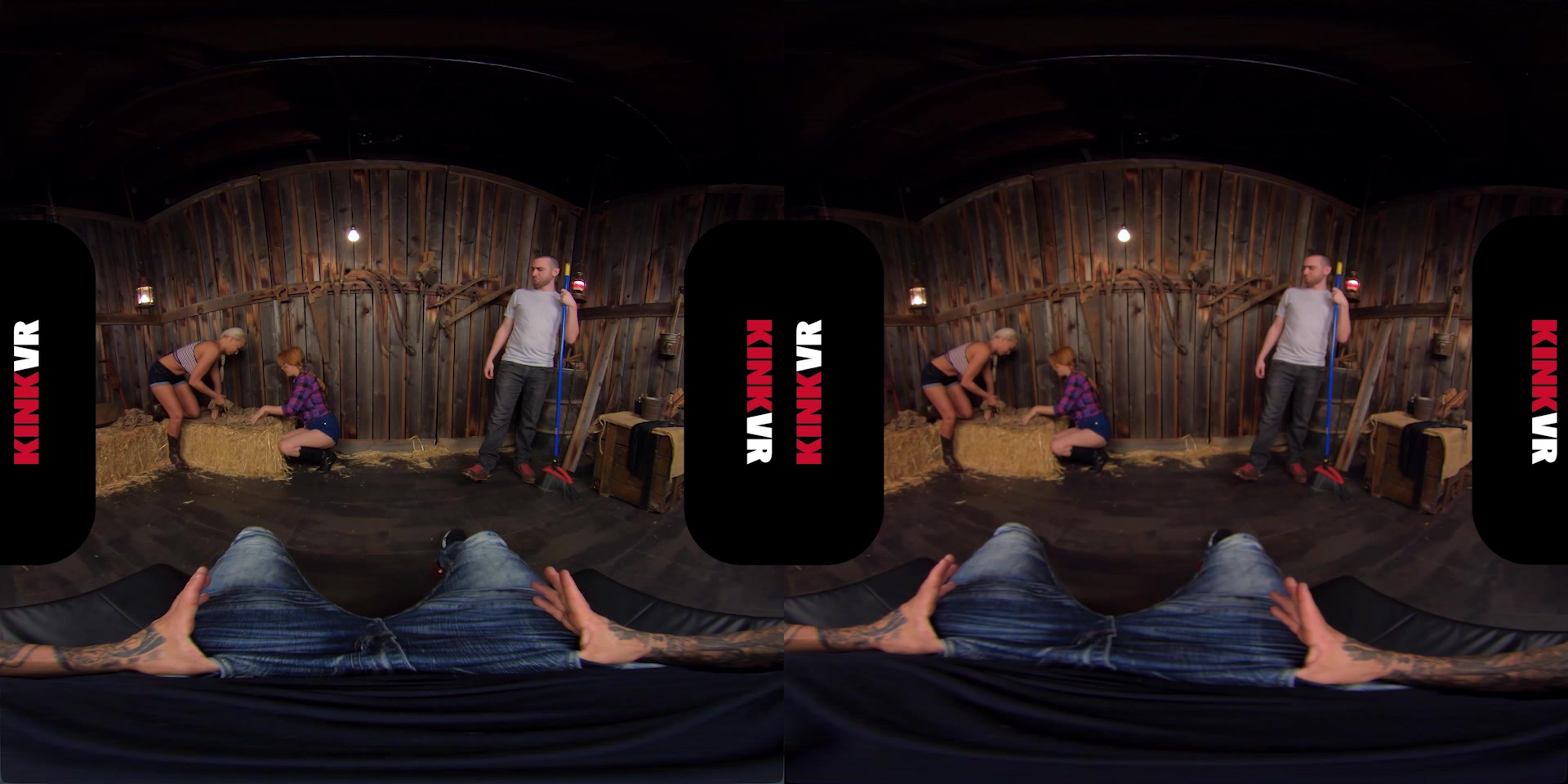 Penny Pax & London River in Rolling In The Hay - KinkVR
