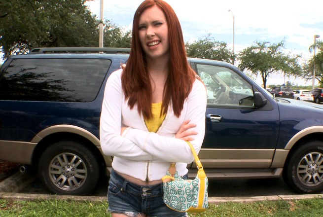 Redhead does some anal