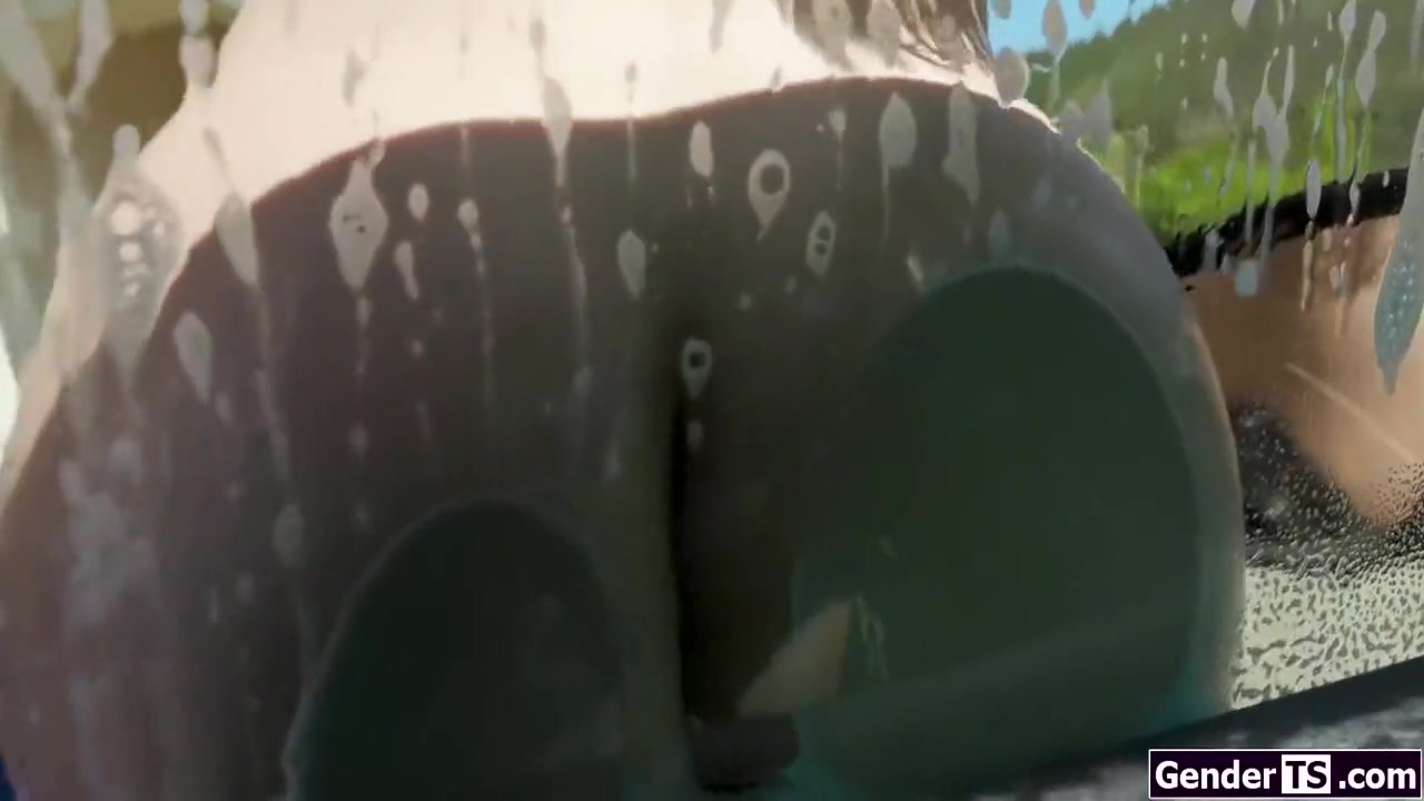 Carwash Tgirl Takes Guy In To Get Anal Fucked 6 Min With Tony Sting, Adira Allure And Andre Stone