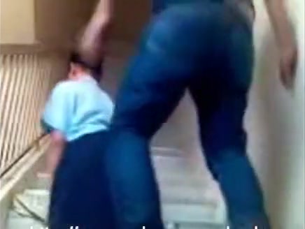 Asian student 18+ Doggystyle Quickie
