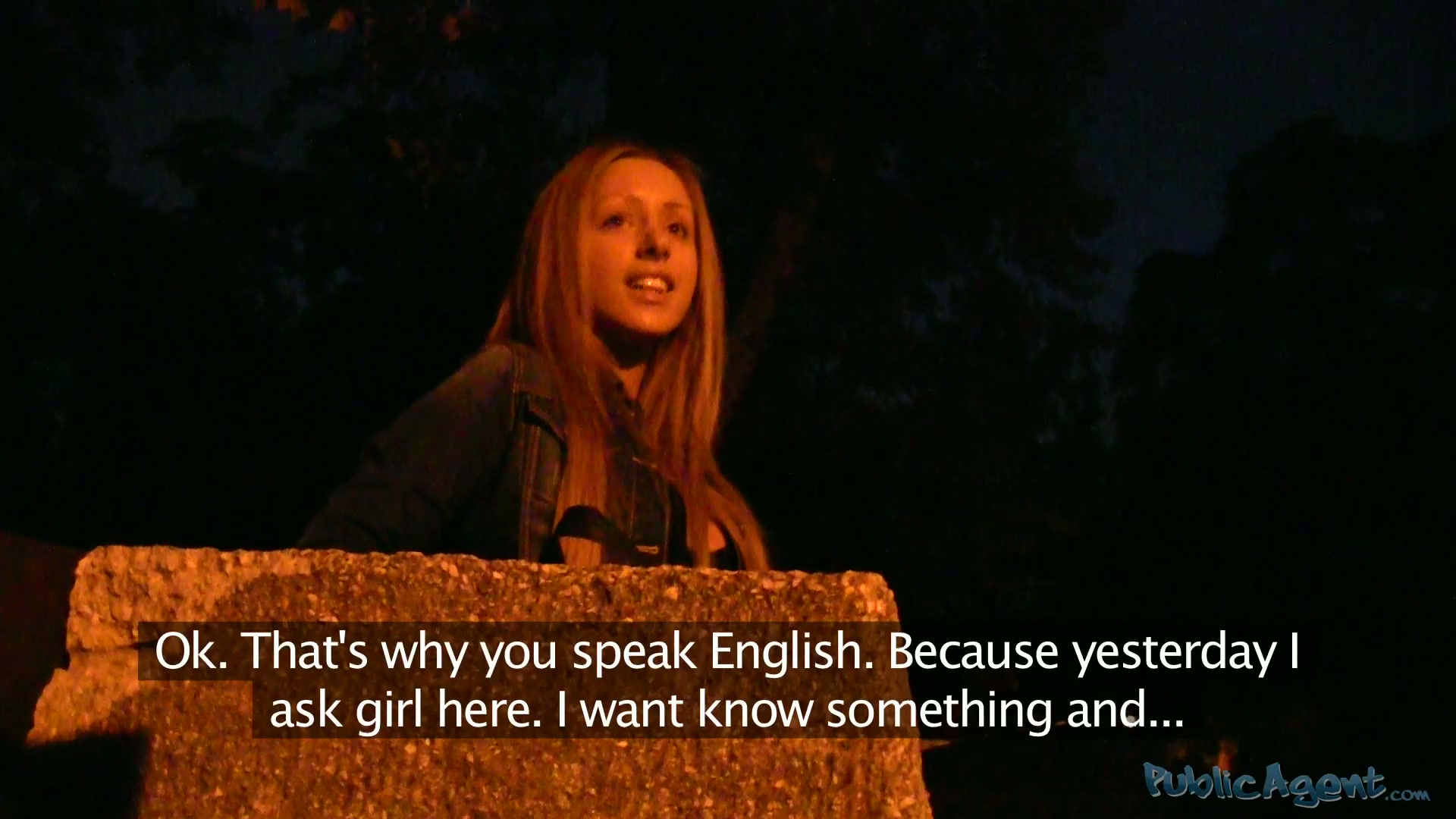 PublicAgent Movie Scene. Melanie