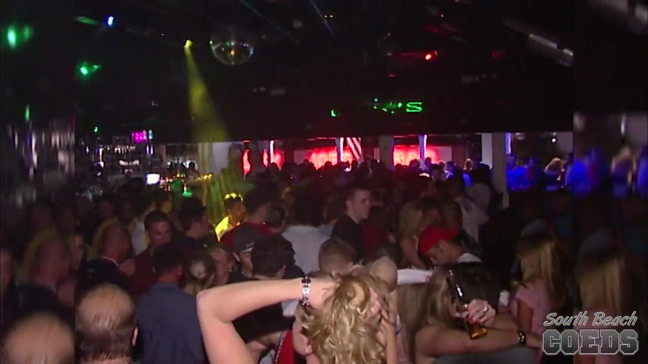 Bikini Contest at Rick's Key West and Dance Floor Flashing Girls - SouthBeachCoeds