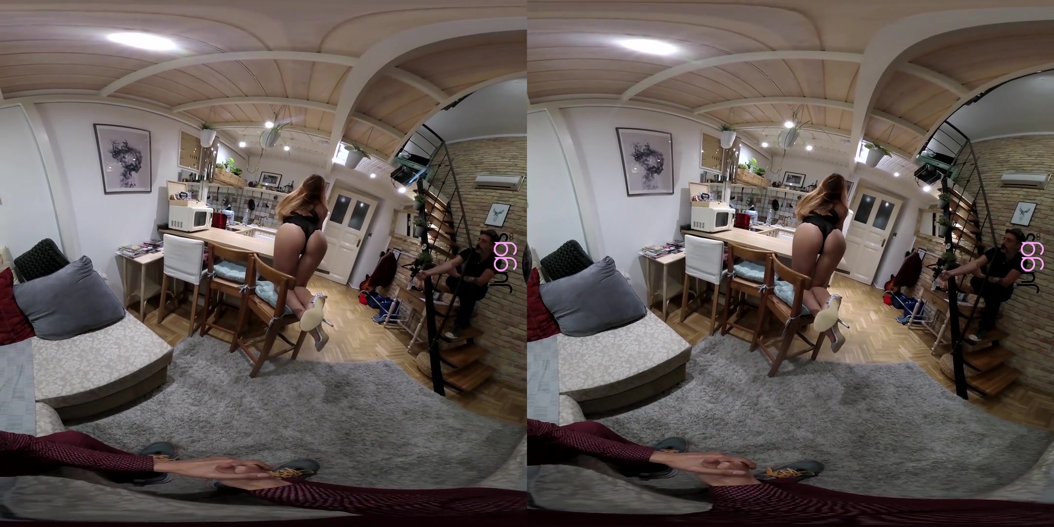 Stella Cardo in Stella and Stephen: my hot busty GF - POV - perVRt