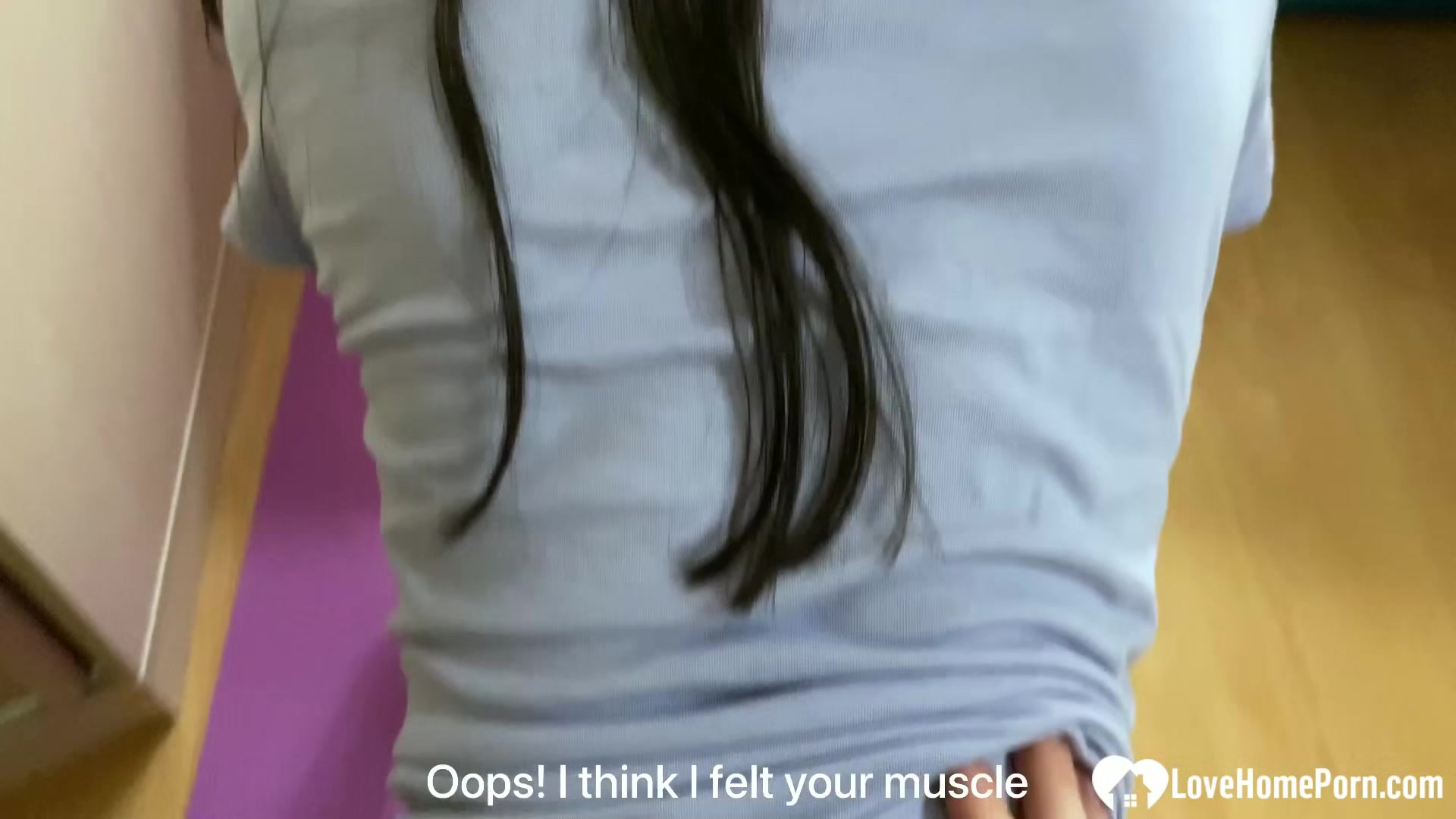 Fucking a babe from an outdoor gym