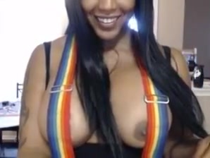 Incredible amateur shemale movie with Black, Big Tits scenes