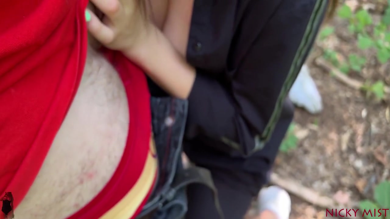 Cum In Mouth Of Nicky Mist In Park I Didnt Swallow Cum
