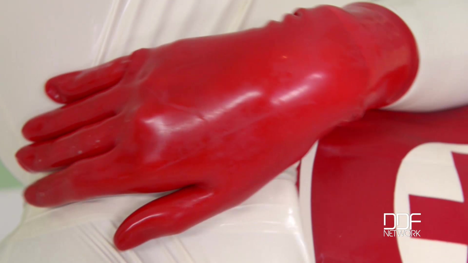 Latex Sex Goddess's Self-Spanking and Masturbation Solo - PornWorld