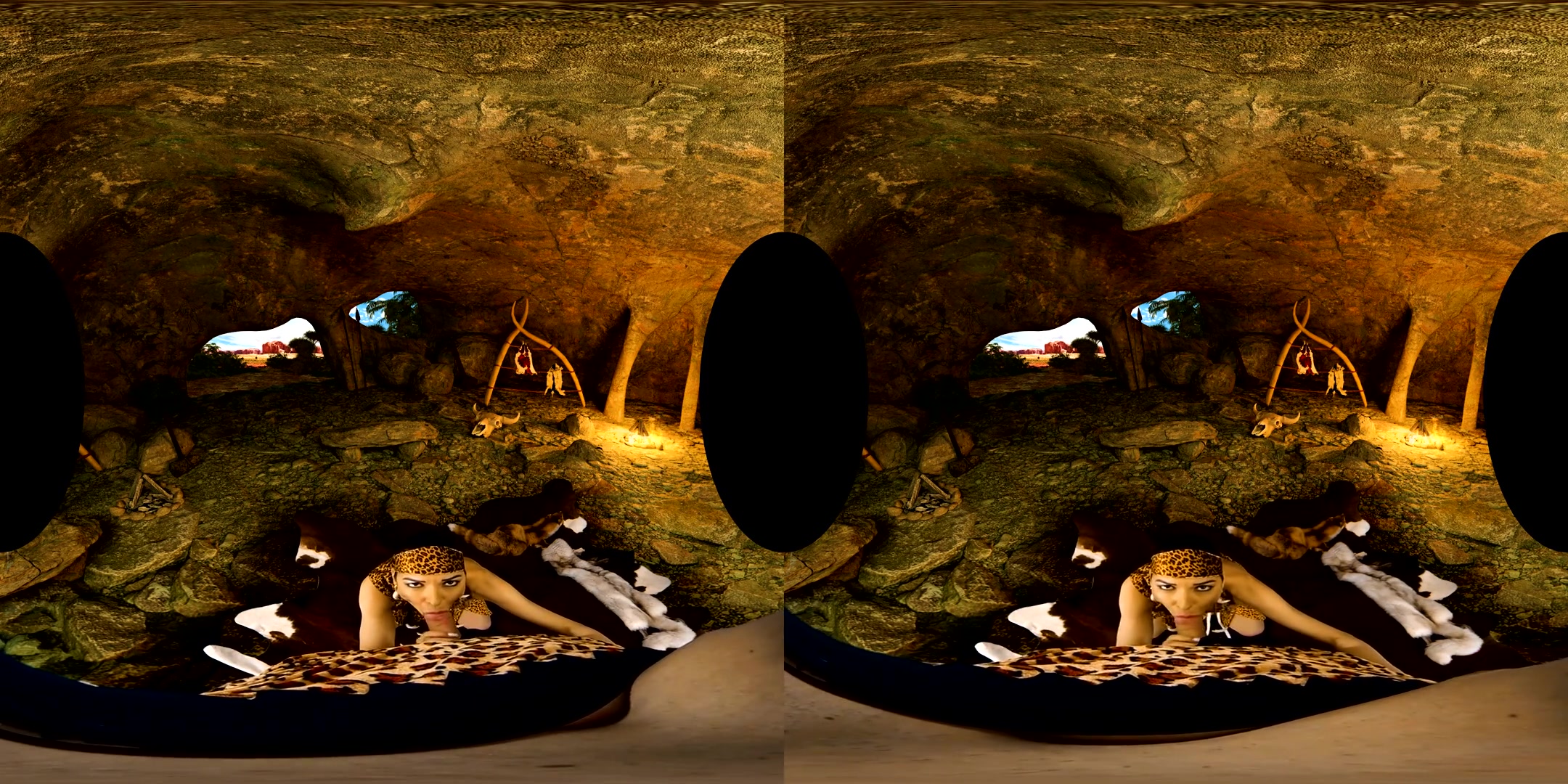Francys Belle in Caveman's Meat - POV - RealityLovers