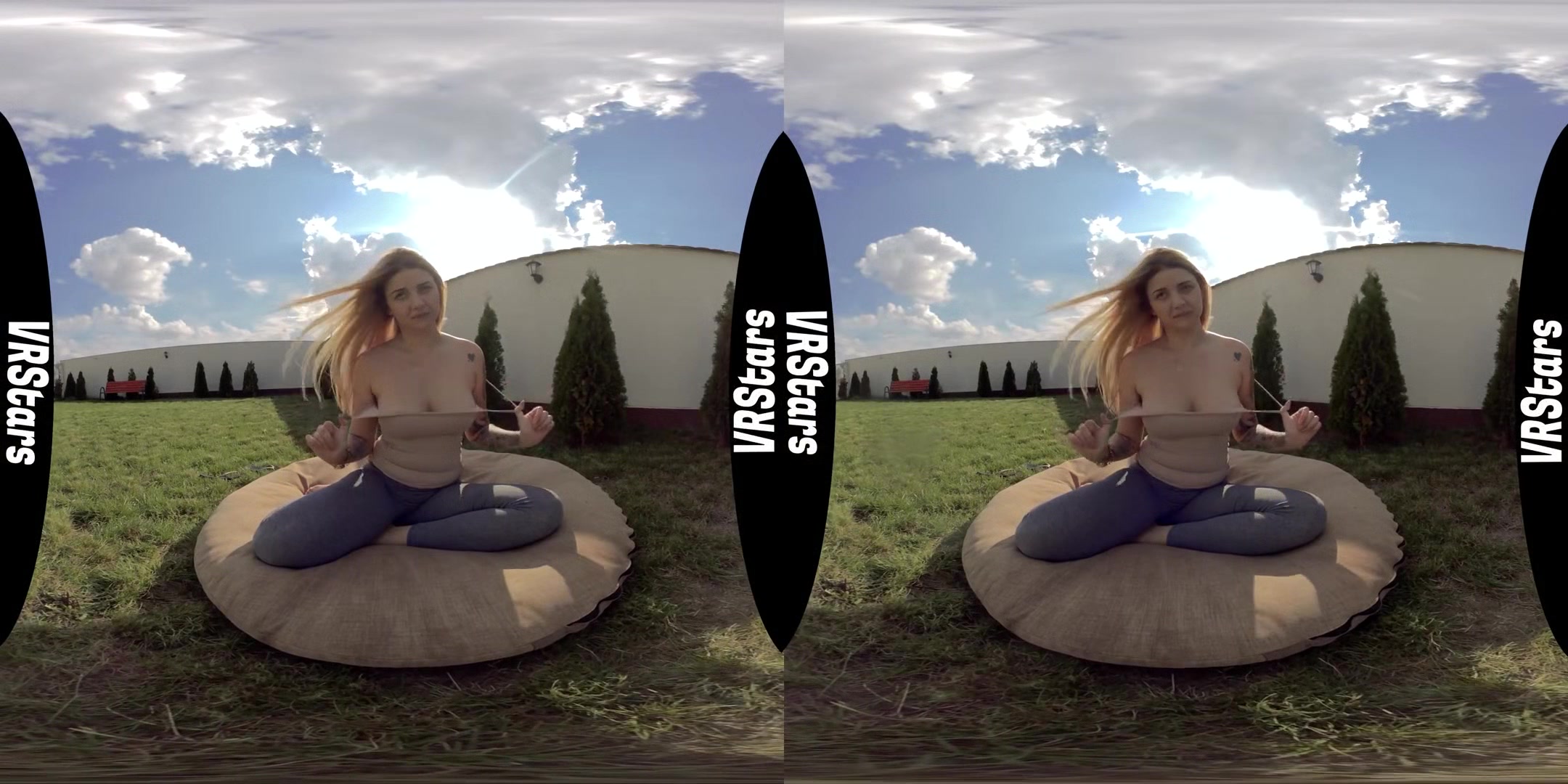 Outdoor Massive Double Squirting! - VRStars - SexLikeReal