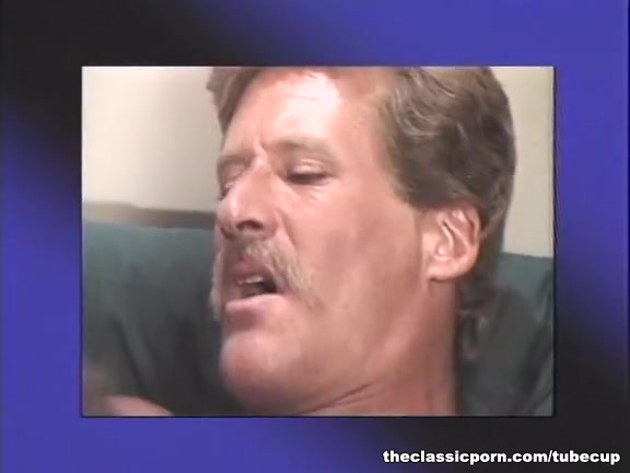 Wild group orgy on retro movie