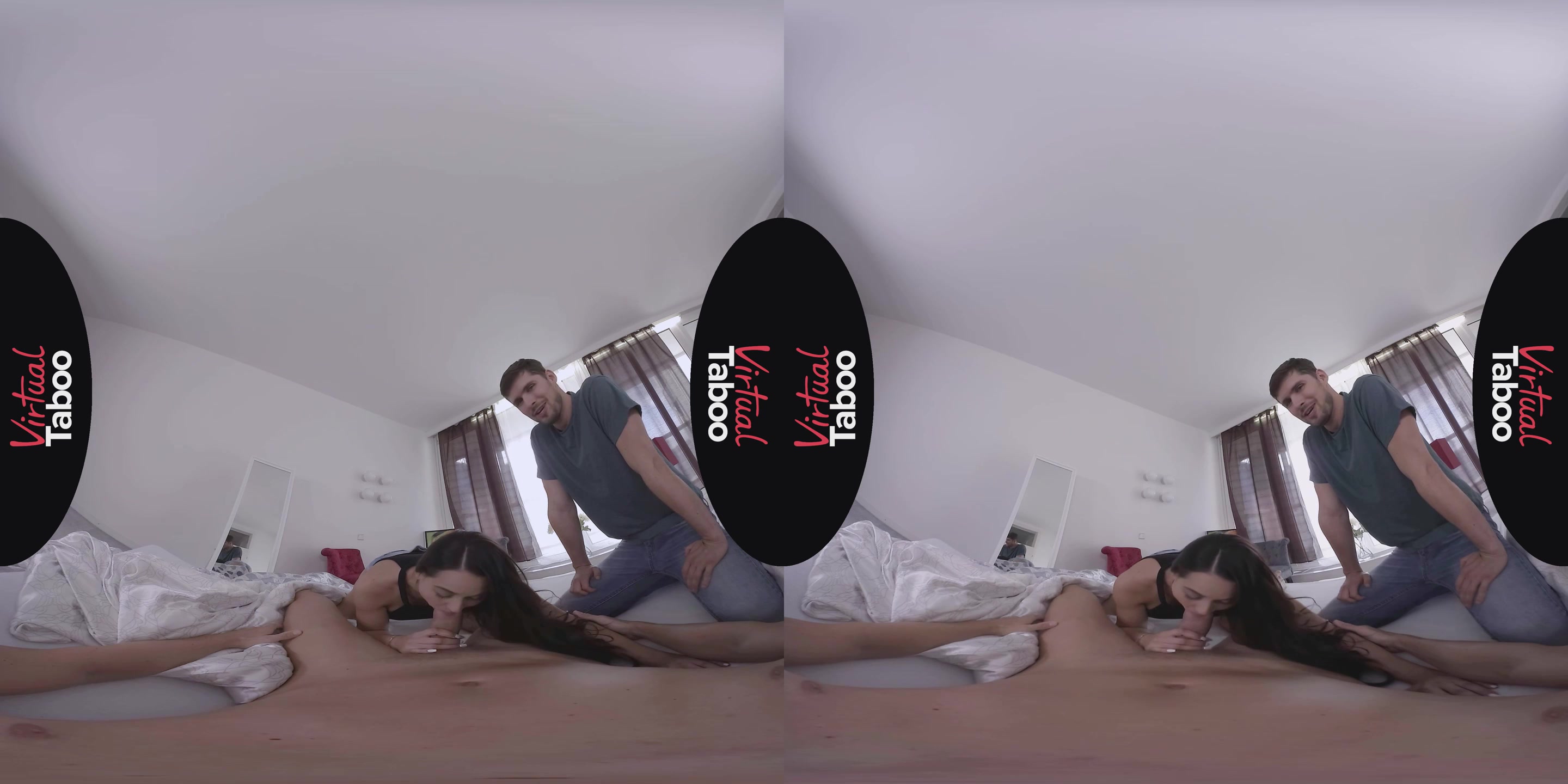 Sis Faking It And Gets A DP - VirtualTaboo