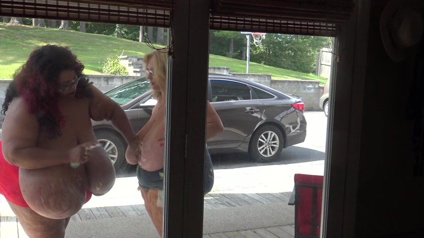Suzie and Norma Tit Window Wash