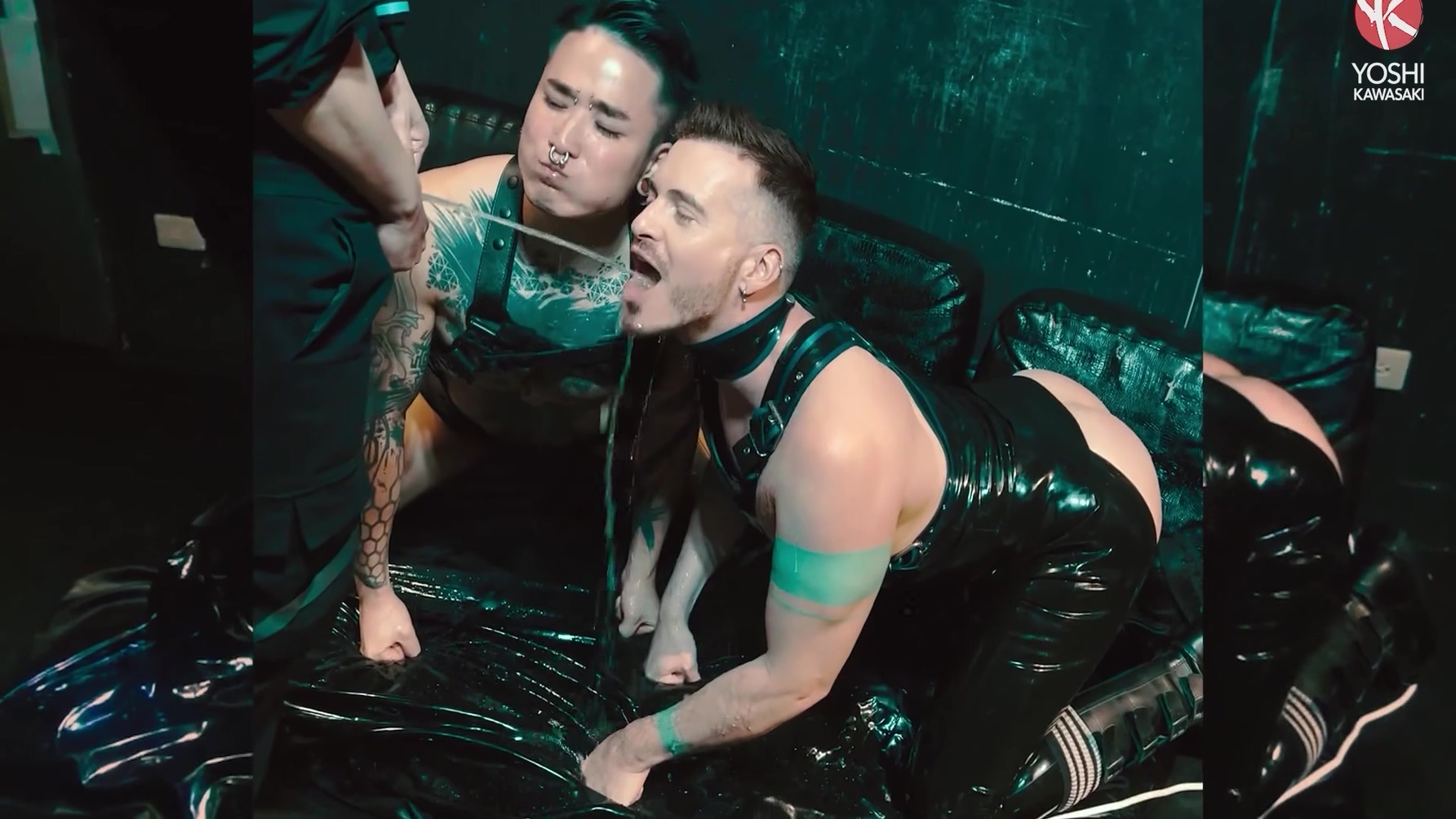 Damian Dragon, Axel Abysse And Yoshi Kawasaki - Craves For Hot Body Fluid