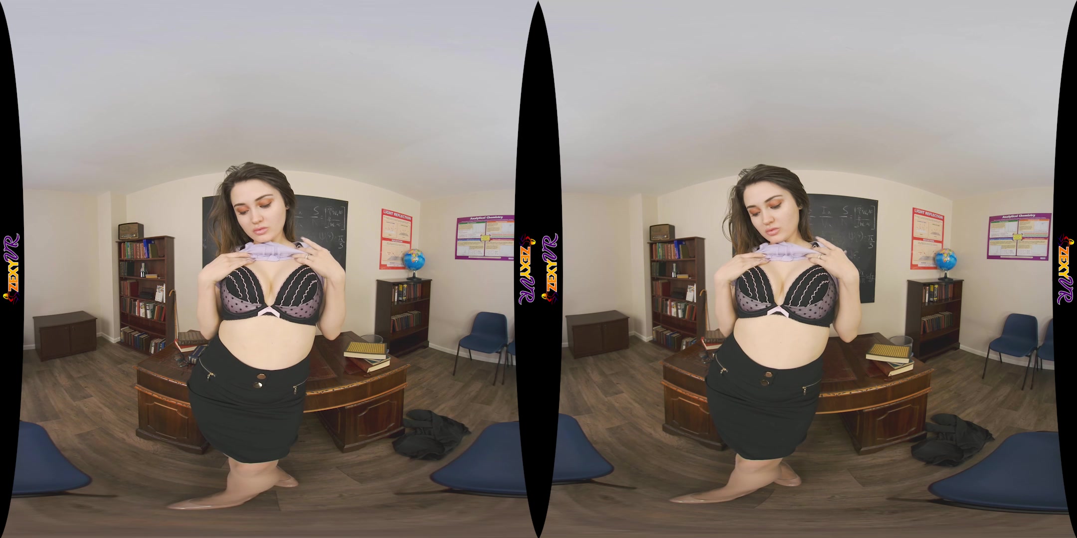 Classroom Nude featuring Gabriella - ZexyVR