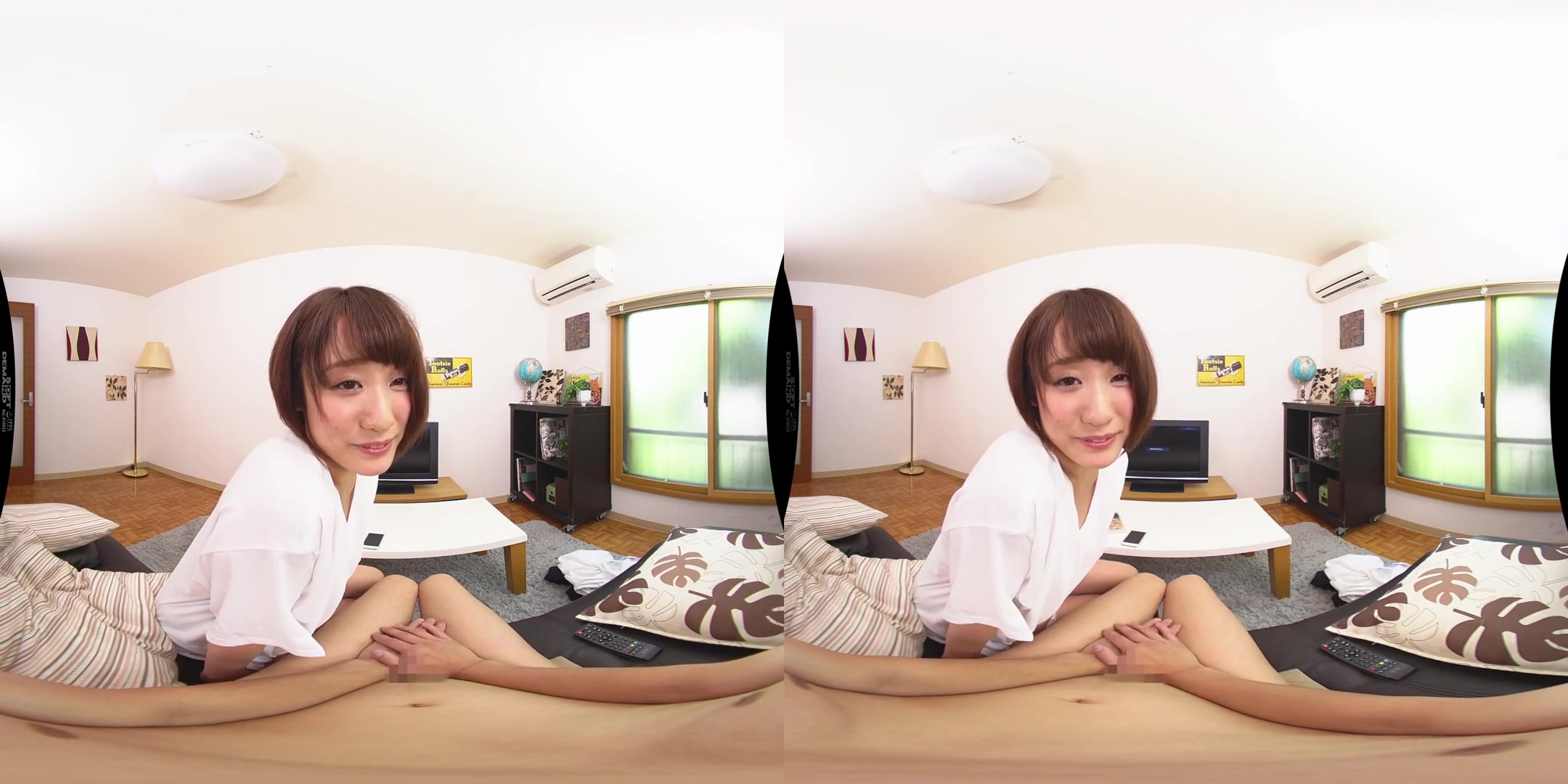 The Big Tit Girls Next Door is Locked out of her House Completely Naked! - Japanese Petite Blowjob Creampie