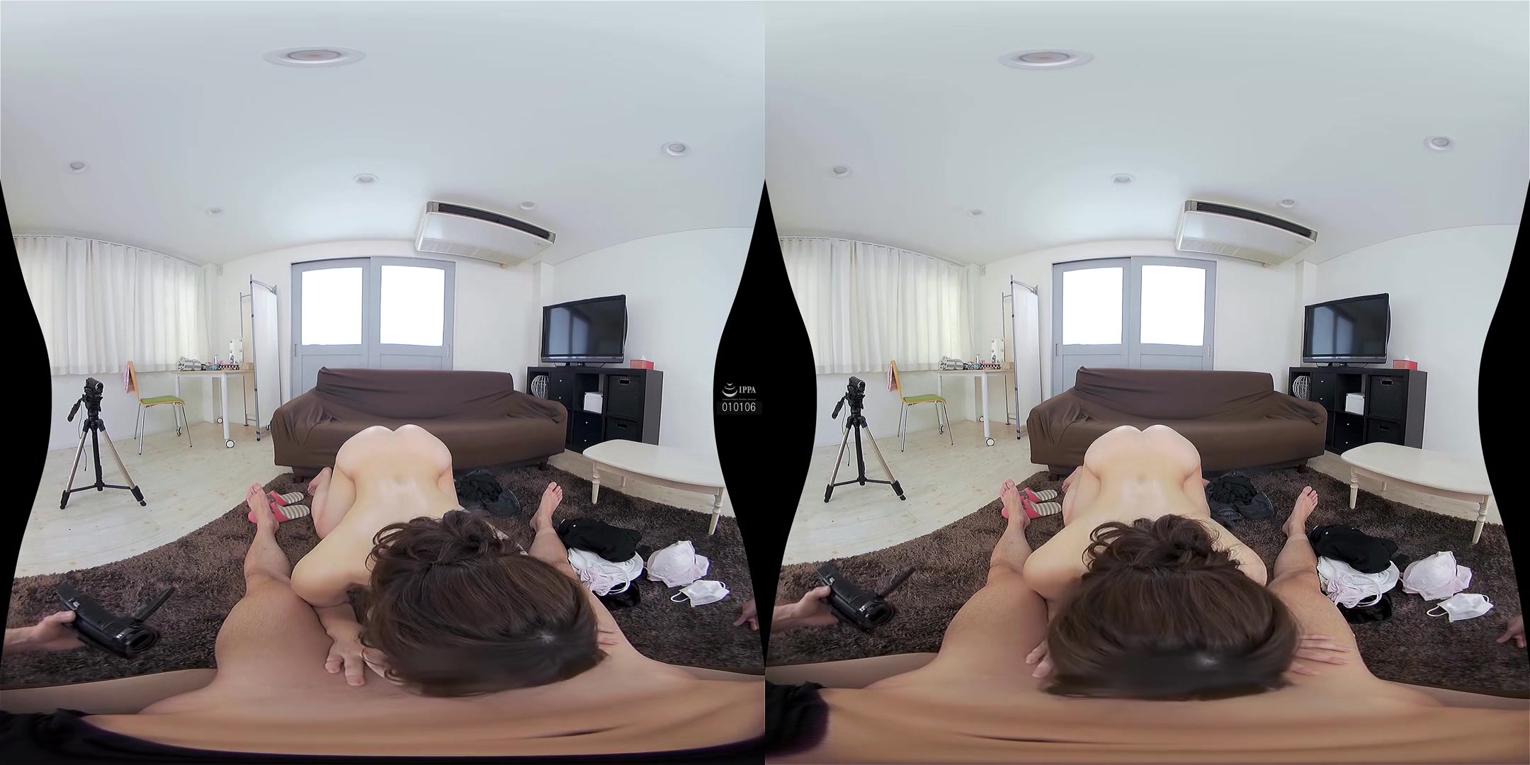 Busty G-Cup Double-Header; Big Tits Japanese Pornstar Two VR Porn Scenes