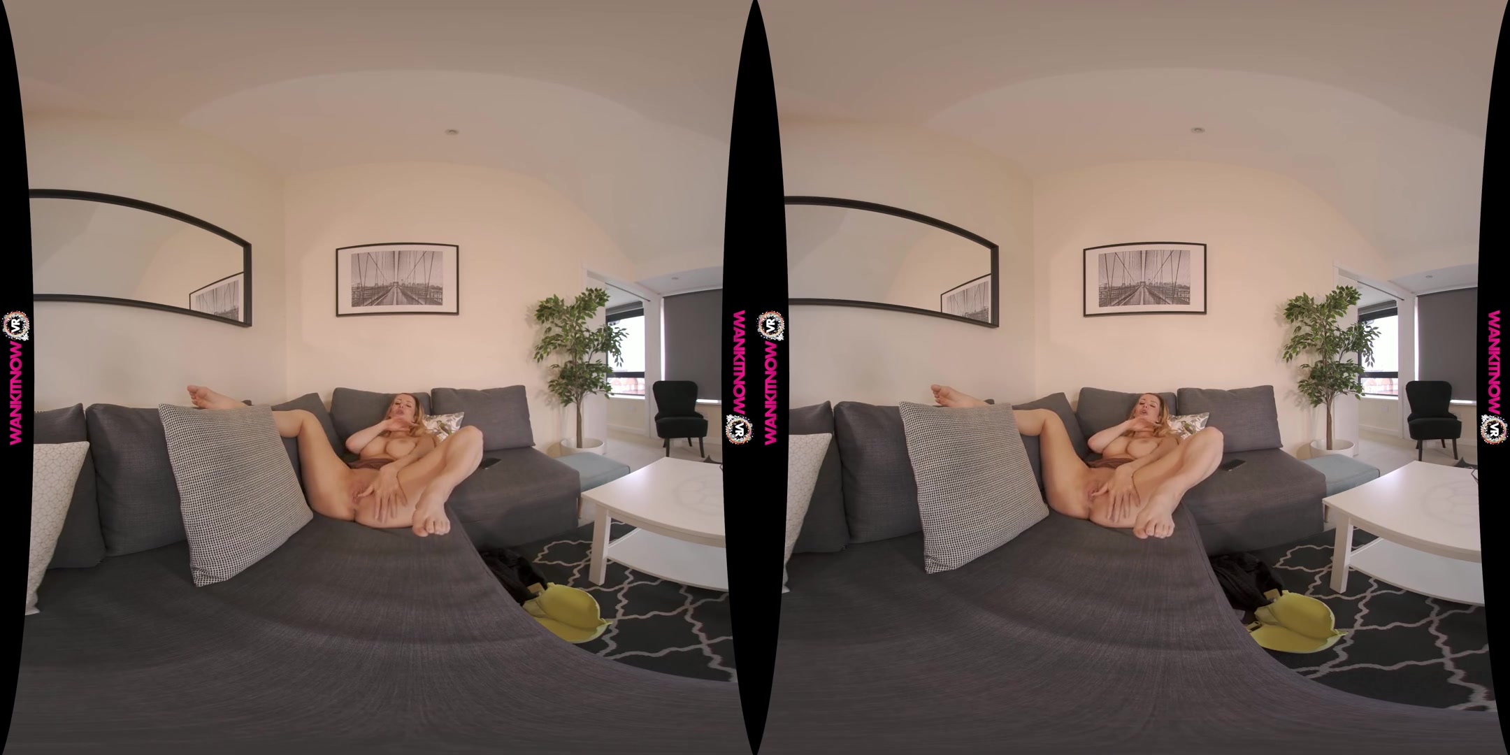 Sneaky Wank - Big Tits British Blonde Lucy Alexandra Solo Striptease