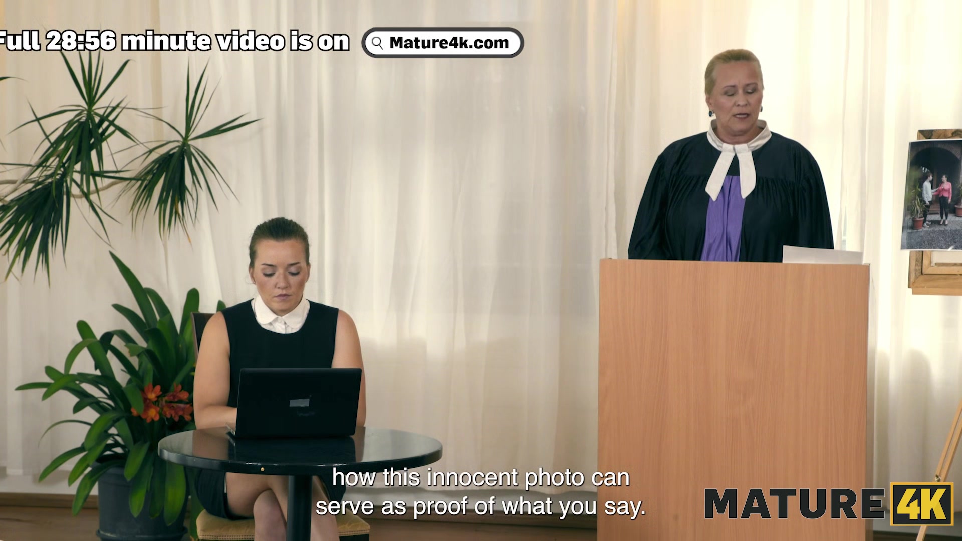 MATURE4K. Courtroom Chaos. Part 1