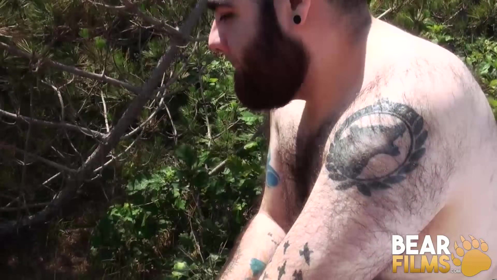 BEARFILMS Charlie Fiske And Sebastian Sax Outdoor Bareback