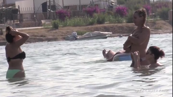 Busty Latino - BeachJerk