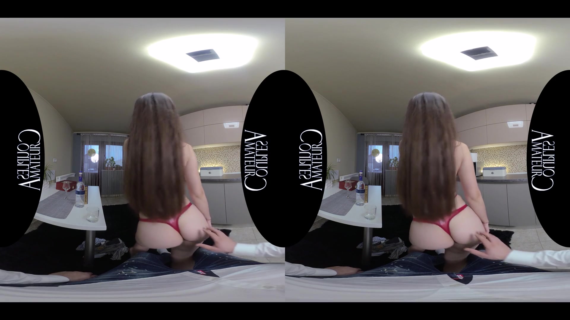 Wishing You A Happy Birthday! - Virtual Reality Blowjob with a Sexy Amateur Brunette
