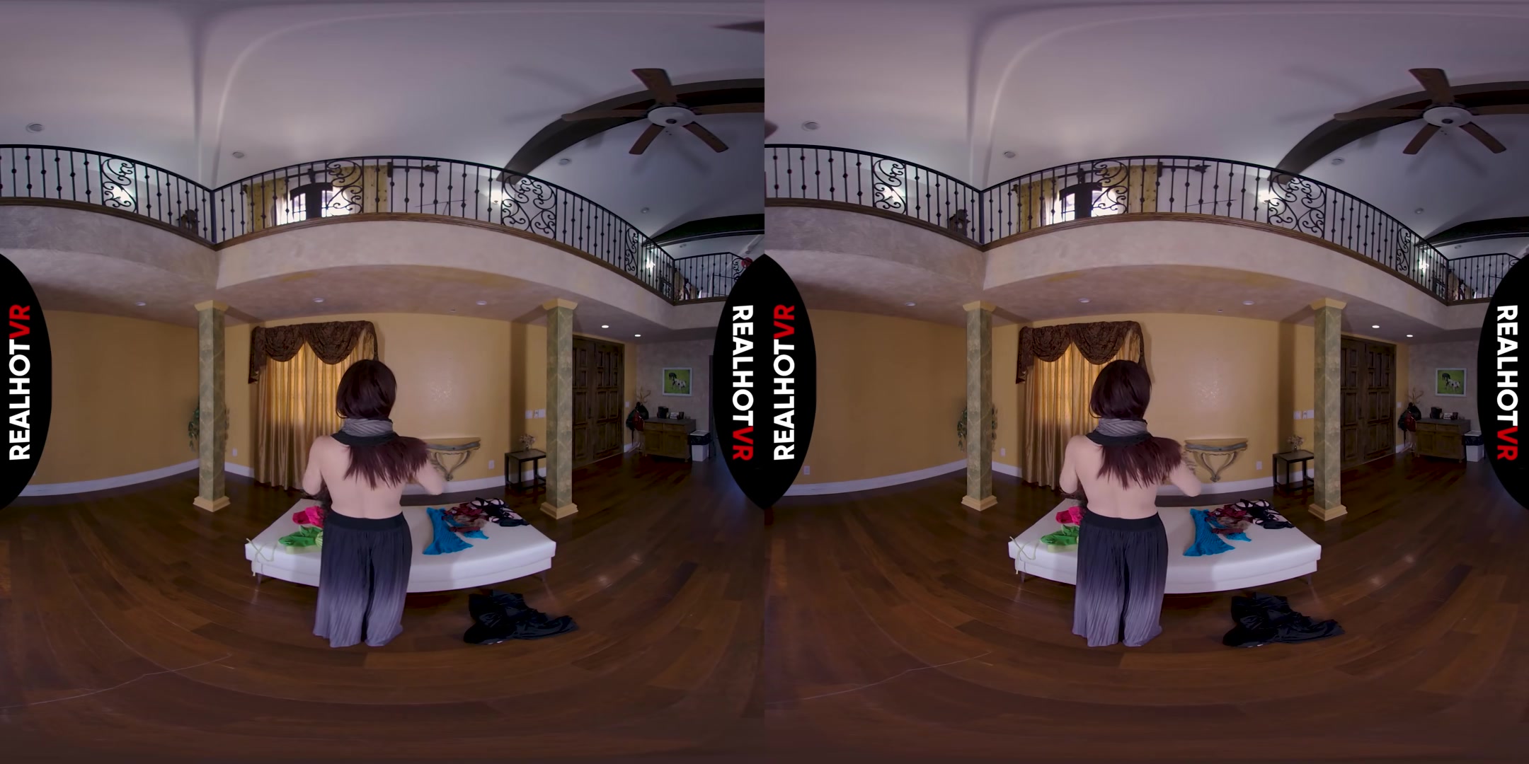 BTS - Jessica Ryan Nude Backstage Photoshoot - RealHotVR