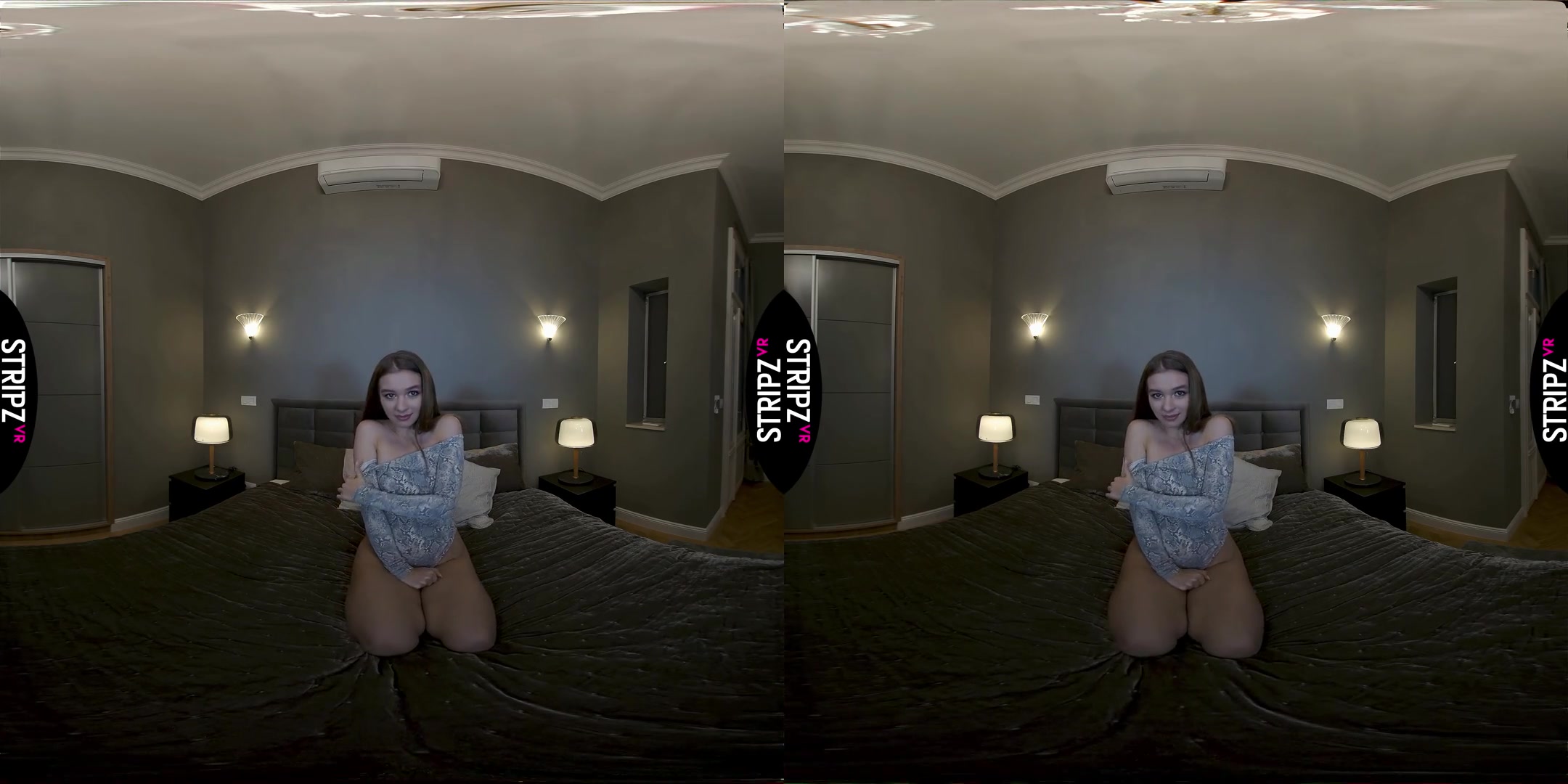 Teensy Weensy - Petite Babe Strips and Shows You her Ass