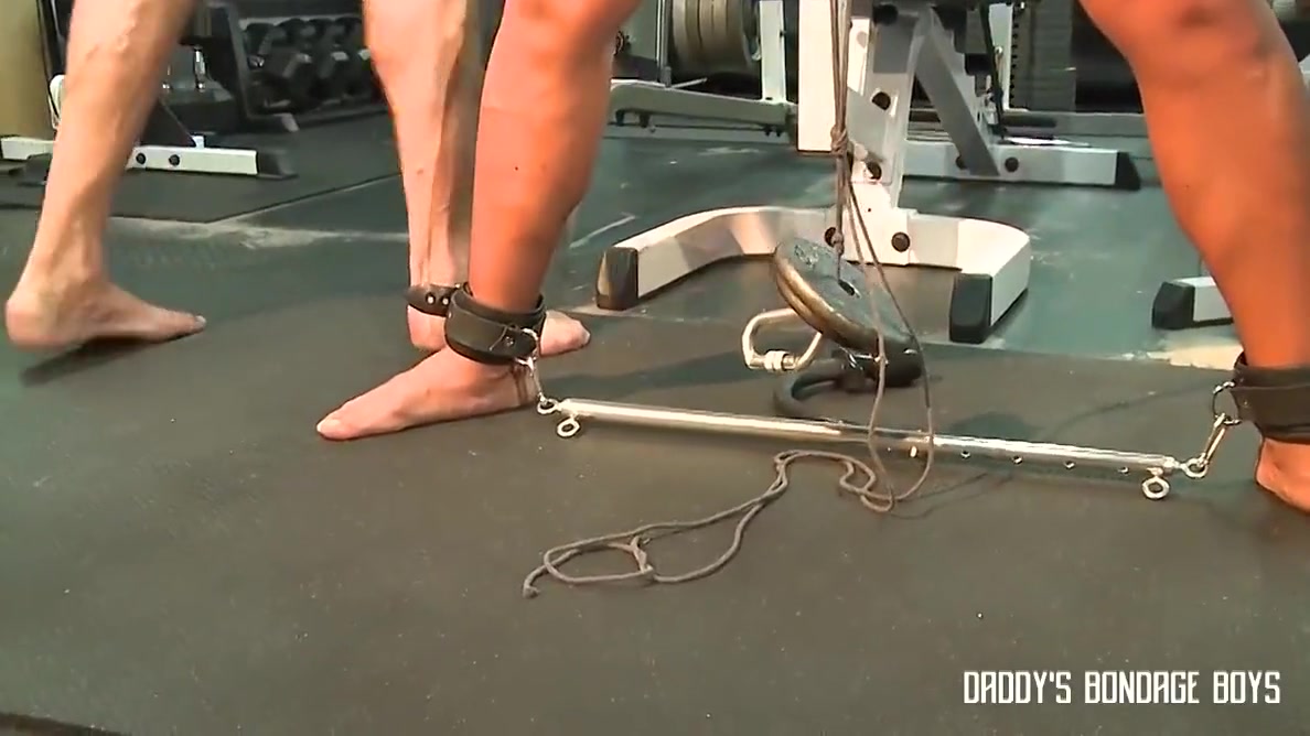 Jessie Balboa - Has Weights Tied To His Balls At The Gym