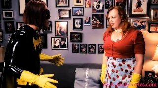 Batgirl Spanked by Heidee