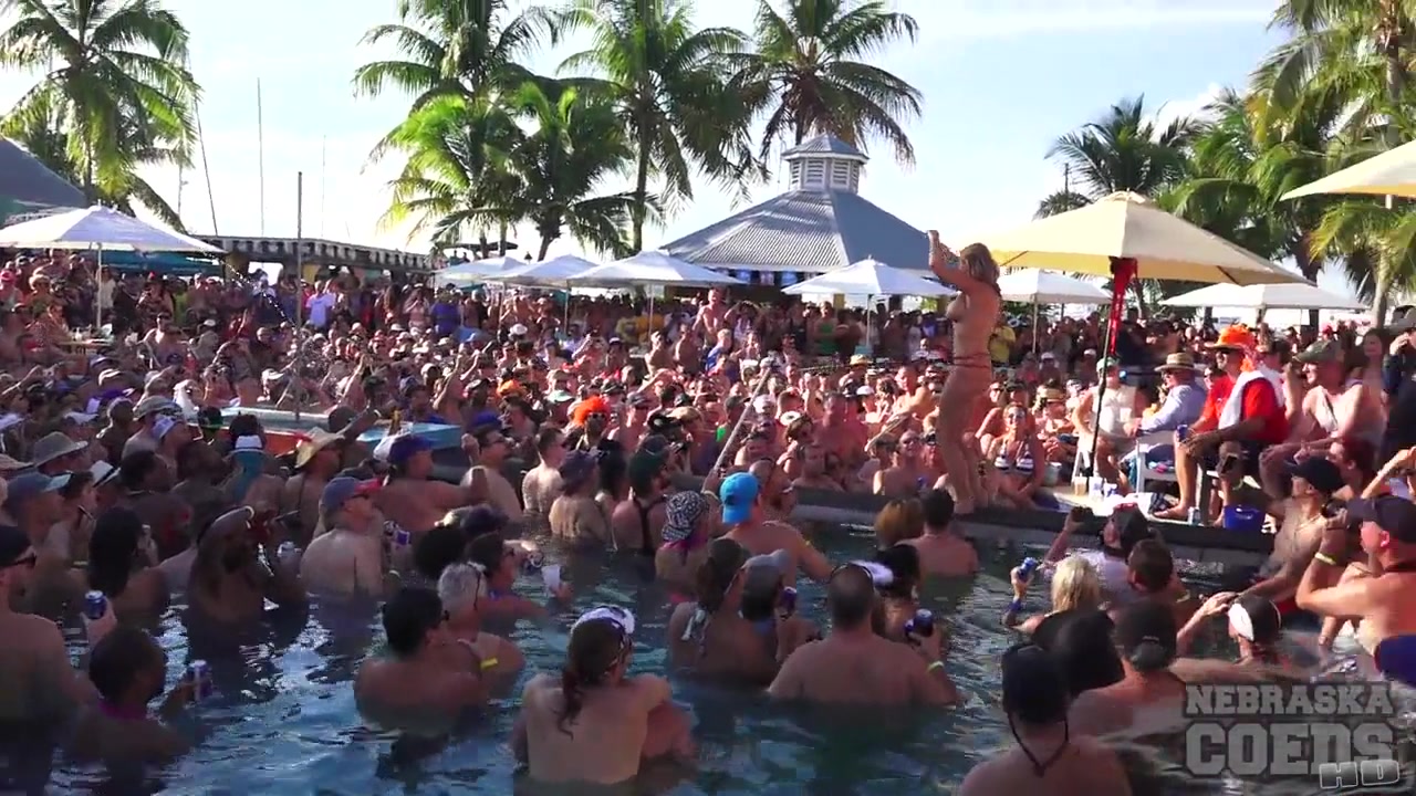 Dantes Pool Party At Fantasy Fest 2015 Key West Florida - NebraskaCoeds