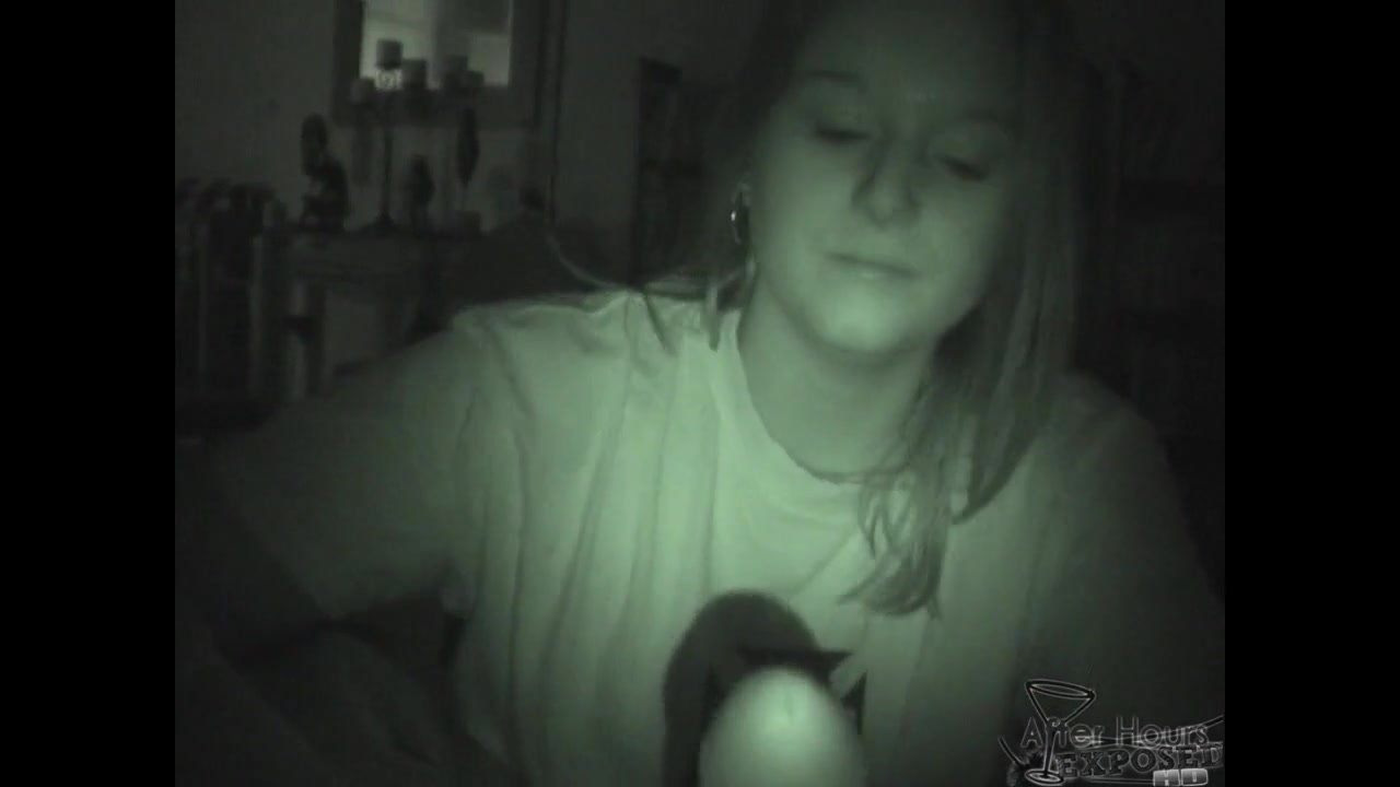 Ashley Blowing Me in Living Room House - AfterHoursExposed