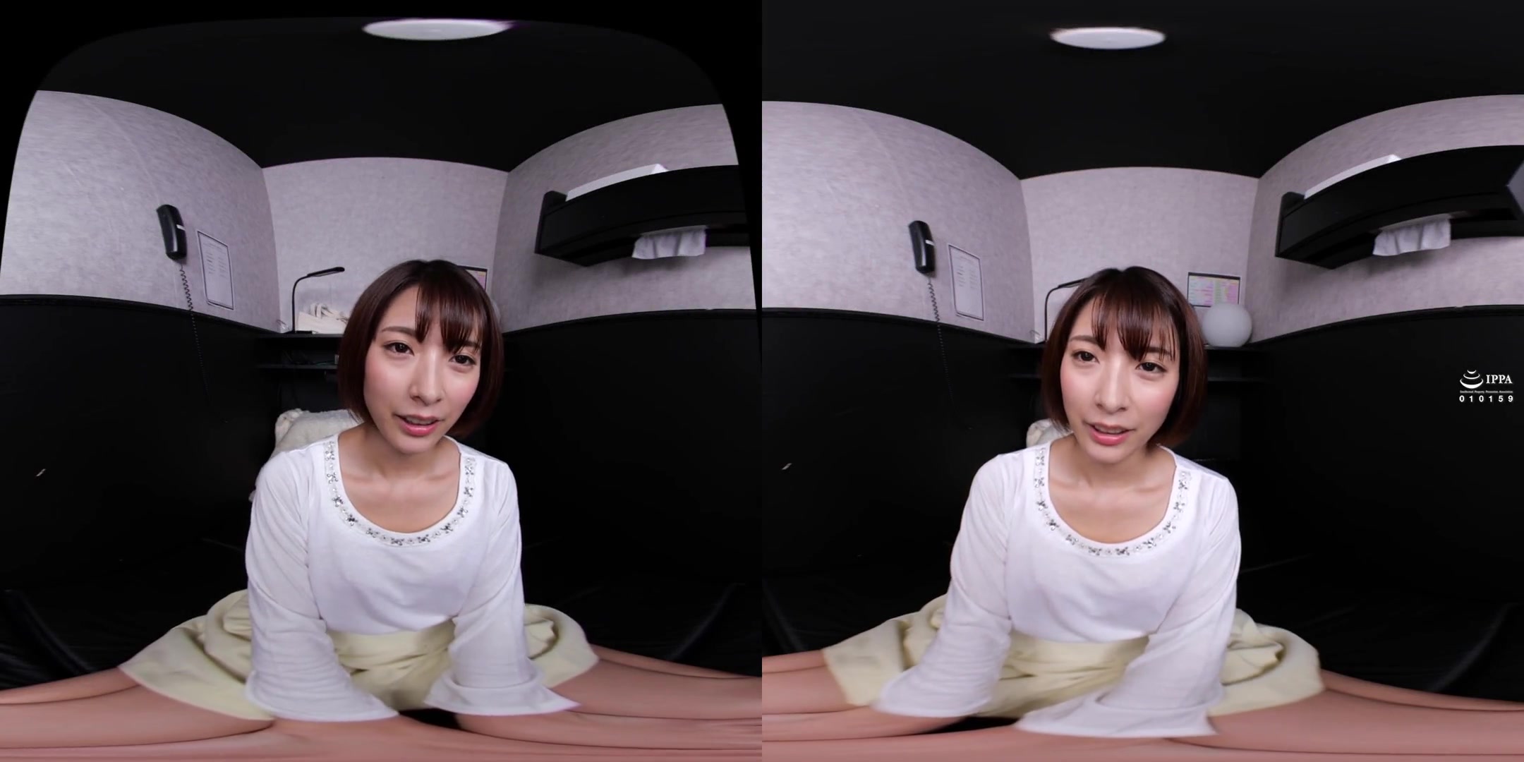 Dirty Talking Masturbation in a Private Room; Blowjob from a Japanese