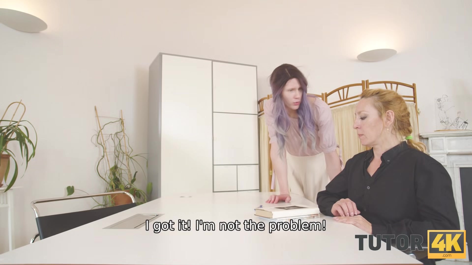 TUTOR4K. Teacher hasn't had sex for a long time and guy offers his services