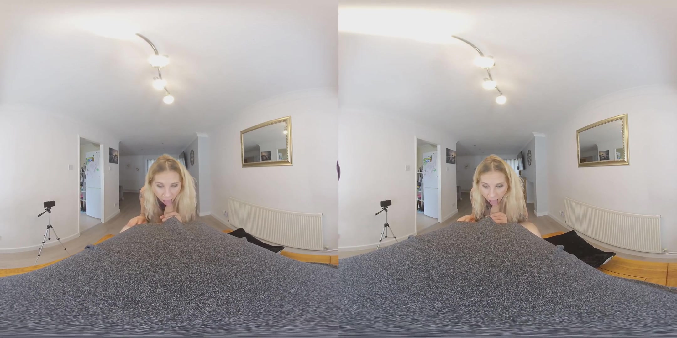 Tammy, Blowing The Photographer - Blonde Amateur with Tattoos POV Blowjob