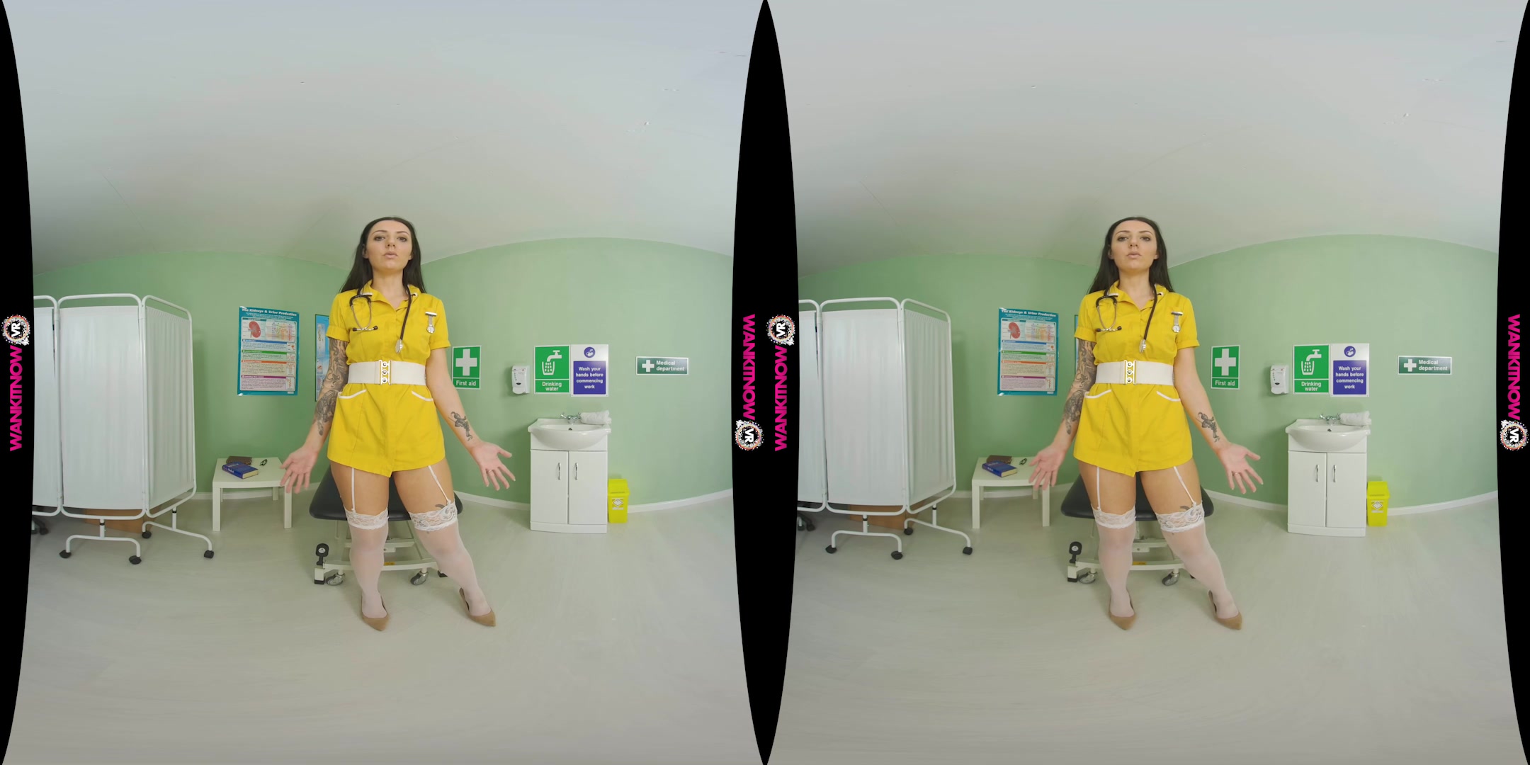Some Special Medical Attention featuring Violet - WankitNowVR