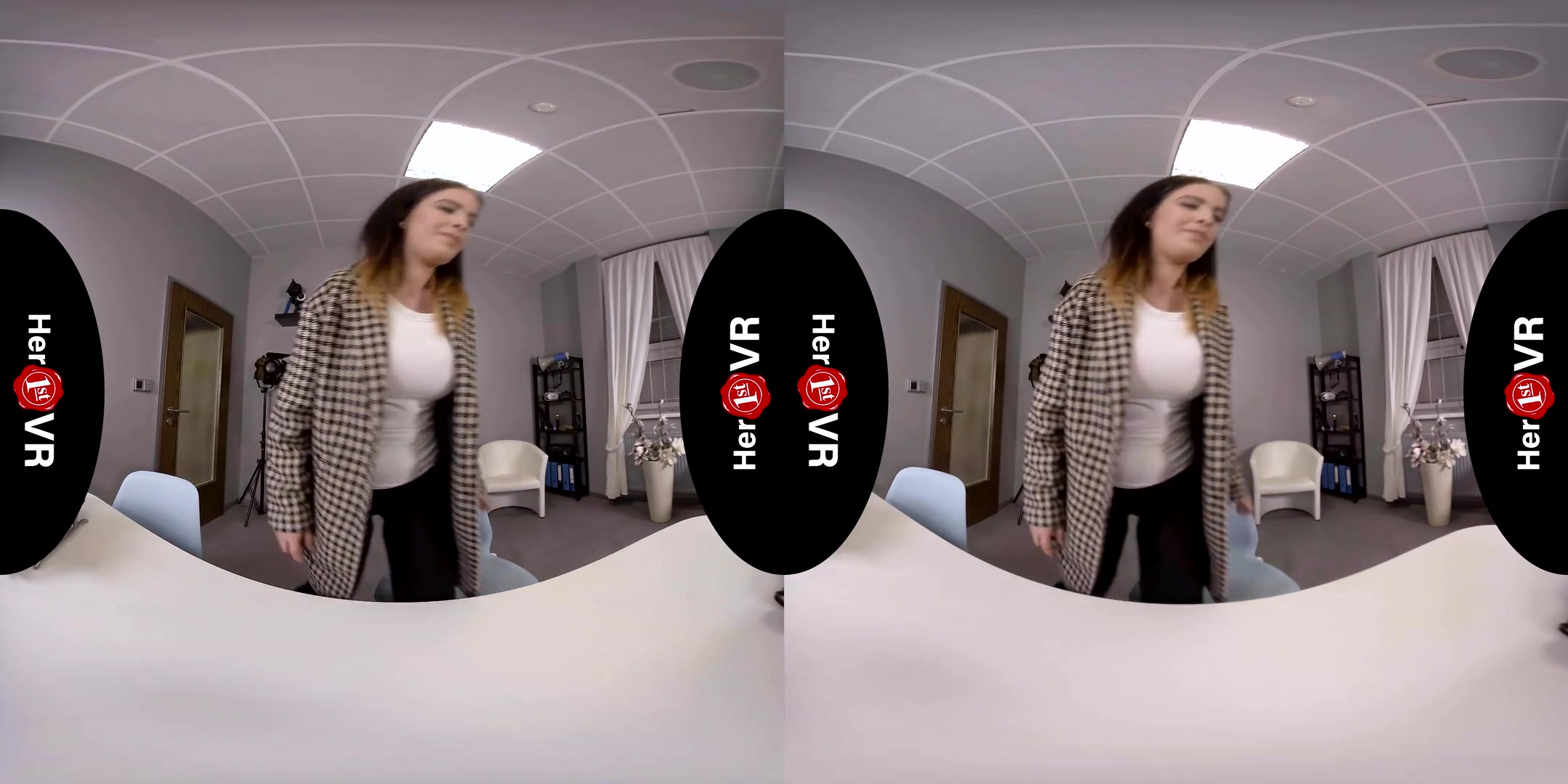 Sofia Kay - First VR Casting; REAL Amateur with Big Tits Solo