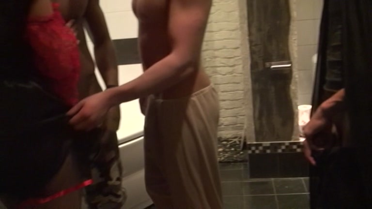 Costumed boyfrends fuck sweetheart at the Halloween college sex party