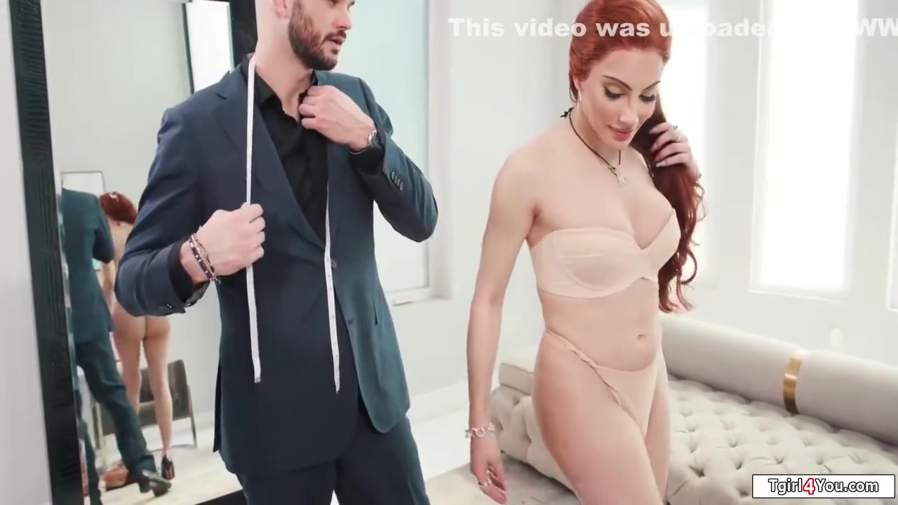Ariel Demure And Cliff Jensen In Tgirl Backless Dress Make Personal Shopper Hard 8 Min
