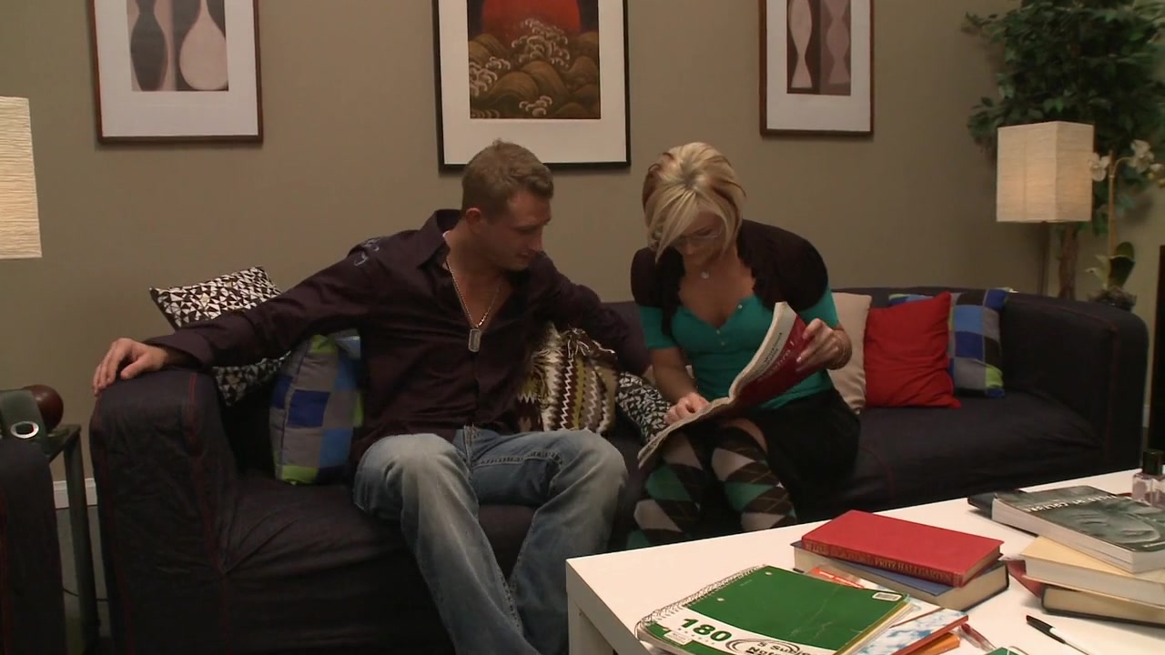 Spex blonde whore fucked and facialized by The Babe Next Door