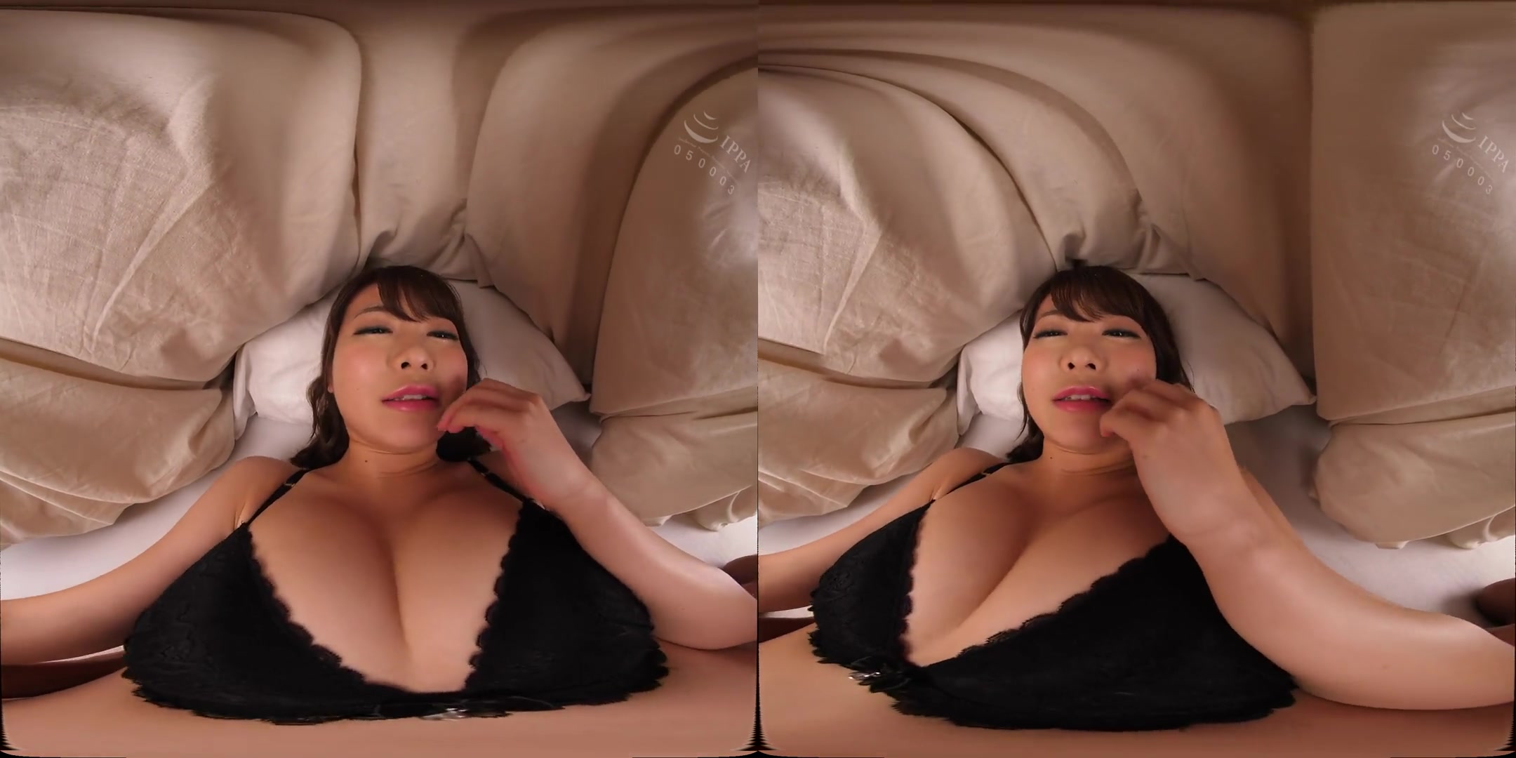 The Manager of a Fast Food Restaurant with her Boyfriend; Busty Japanese Babe Hardcore Sex in the Bedroom
