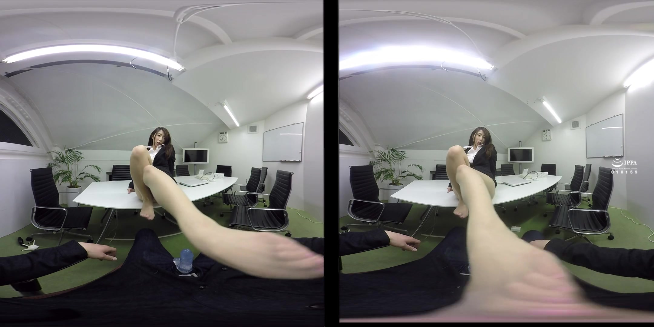 Relive It With Digital Remastering: VR Masterpiece Collection; Big Tits Japanese Secretary Fucks you at Work
