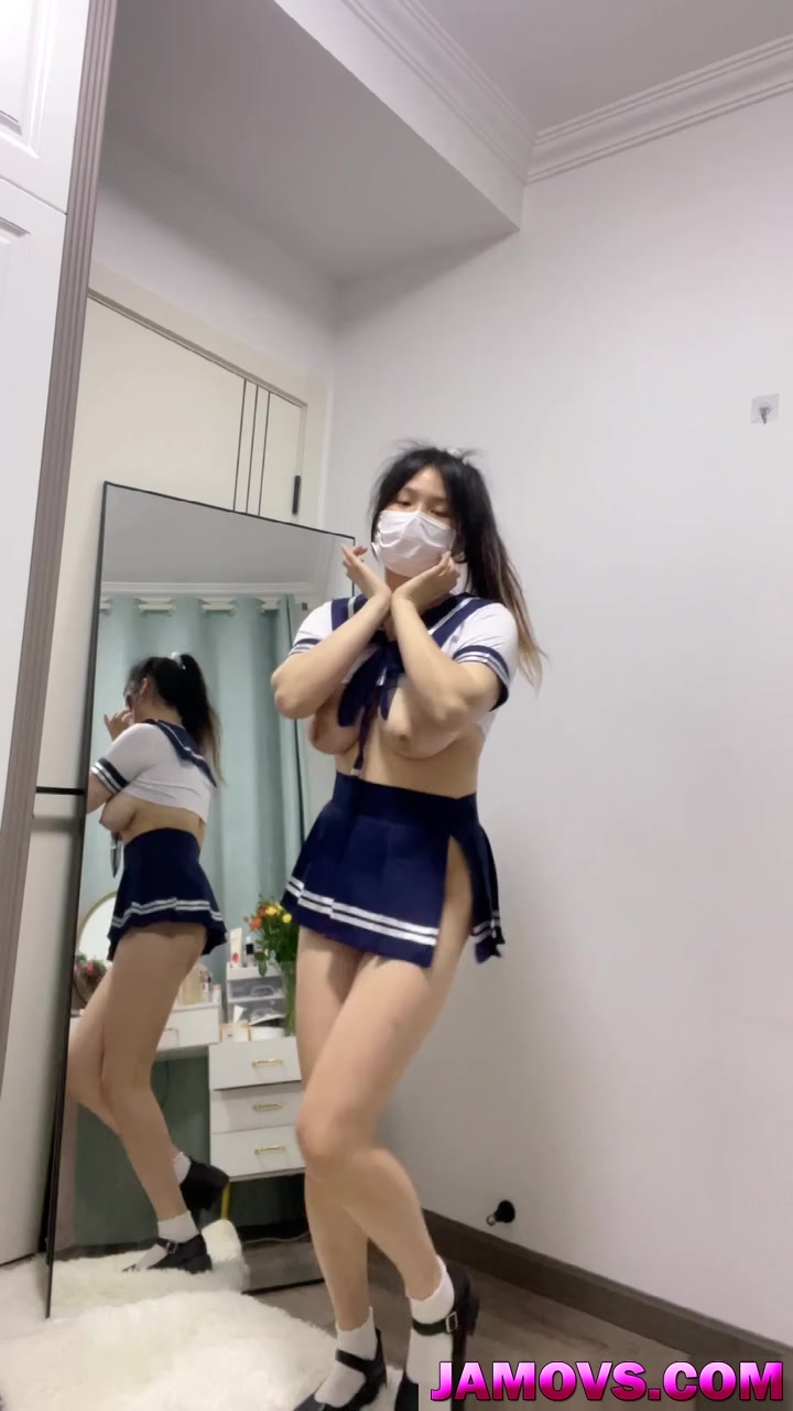Amateur Asian Girl With Big Boobs Dancing