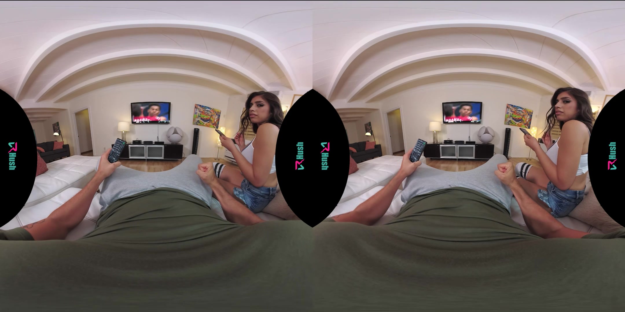VRHUSH Busty babe Ella Knox always gets her way