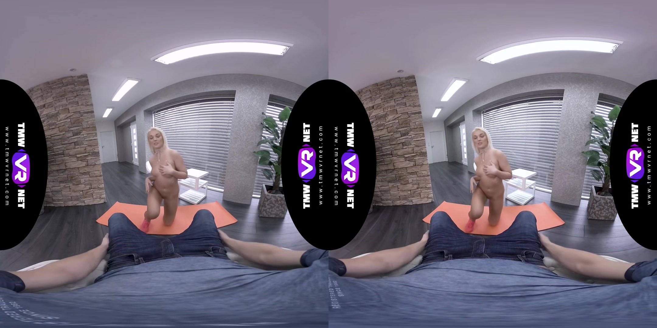 Hardcore Sex In A Yoga Class - Blonde Small Tits Teen Pov