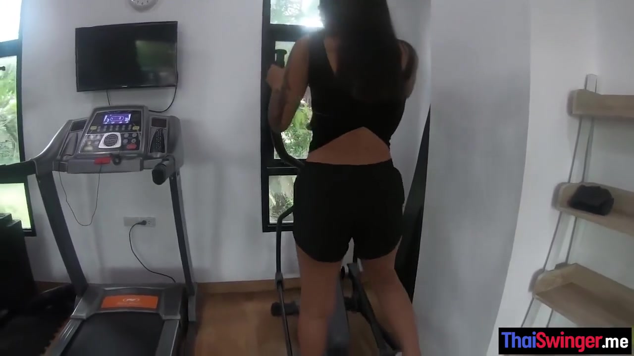 Tattooed Asian teen 18+ Passion Handjob And She Pleased Perverted White Tourist
